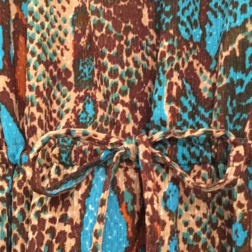 Zara - 🐍 Snake - Skin Printed Dress